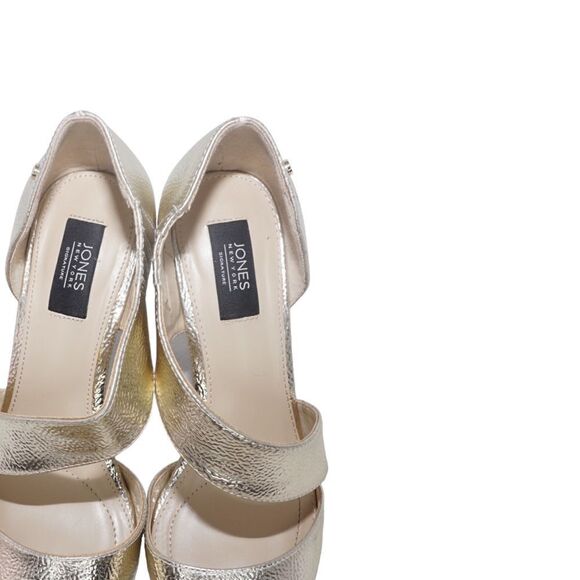 Jones New York Colette Metallic D'Orsay Pumps, Size 8 - Picture 11 of 11